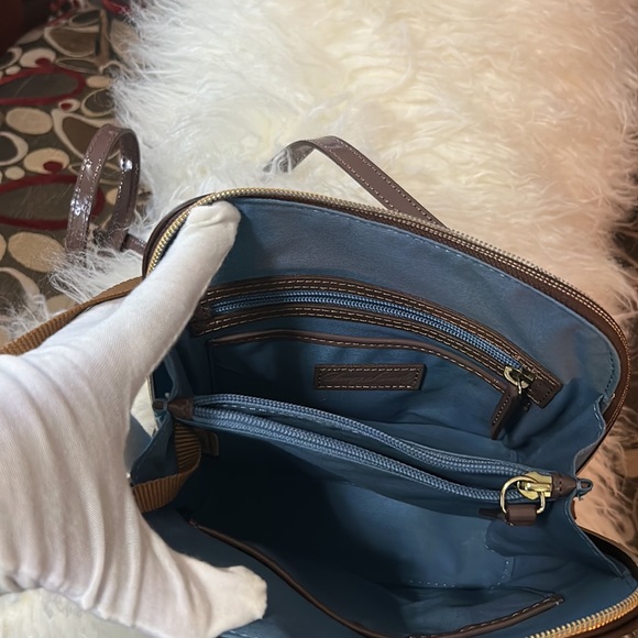 Dooney & Bourke Patent Leather Crossbody Bag - Picture 8 of 14